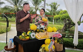 Đưa vườn cam, dưa kim hoàng hậu vùng cao lên sóng livestream