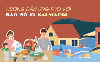 Bão số 13 Kalmaegi đổ bộ: Chú ý điện giật, lưu số điện thoại khẩn cấp