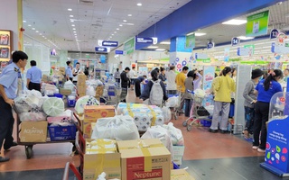 Siêu thị bảo đảm cung ứng hàng hóa đến vùng bão lũ