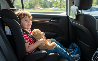Từ ngày 1-1-2026, ô tô cá nhân phải có thiết bị an toàn khi chở trẻ em, nếu không sẽ bị phạt
