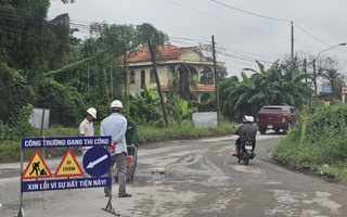 Hình ảnh mới nhất về con đường người dân từng phản ánh phải “nhảy múa” mỗi khi đi qua 