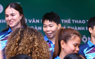 Kim Thanh trở lại trong ngày CLB TP HCM được lãnh đạo động viên trước Cúp C1 nữ châu Á