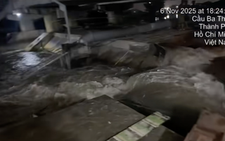 Khắc phục sự cố vỡ cống ngăn triều ở TPHCM ngay trong đêm