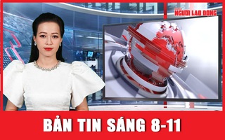 Bản tin sáng 8-11: Cấp tốc đưa hàng cứu trợ đến khúc ruột miền Trung