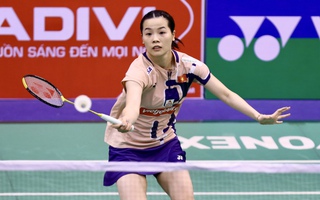 Thùy Linh lần thứ 3 trong năm góp mặt ở chung kết giải cầu lông Super 300
