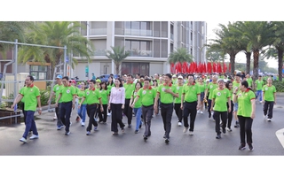 Đi bộ đồng hành phường Bình Trưng, TP HCM vận động được 2,3 tỉ đồng 