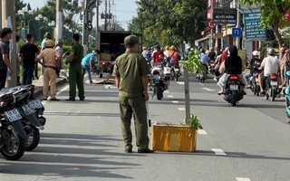 Người đàn ông tập thể dục tử vong khi băng qua đường ở TP HCM