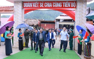 Thủ tướng, các Phó Thủ tướng đồng loạt khởi công xây dựng trường nội trú tại các xã biên giới