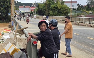 Sau mưa lũ, xã D'ran tiếp tục sạt lở nguy hiểm, người dân phải di dời