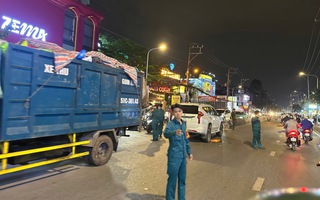 TPHCM: Tai nạn liên hoàn trên đường Huỳnh Tấn Phát, một phụ nữ tử vong