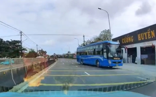 Phạt gần 20 triệu đồng tài xế xe khách chạy ngược chiều trên Quốc lộ 1