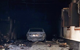 Nghi án người đàn ông phóng hỏa đốt ô tô rồi tự thiêu