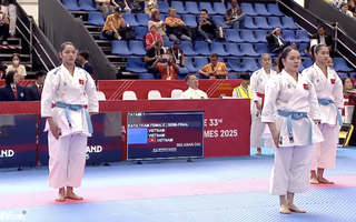 SEA Games 33 ngày 11-12: Tuyển quyền kata đồng đội nữ tranh chung kết