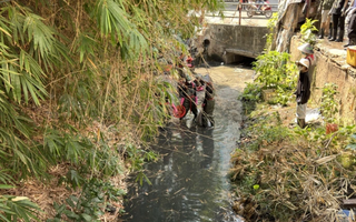 Bàn giao mặt bằng để thi công kênh thoát nước cho sân bay Tân Sơn Nhất