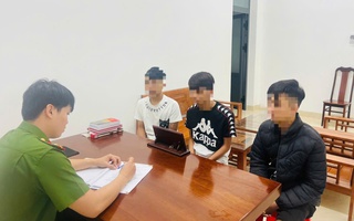 Bắt giữ 3 thiếu niên manh động ở Đắk Lắk
