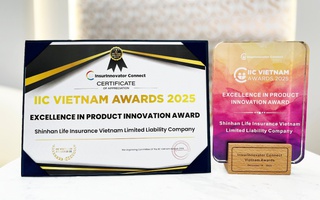 Shinhan Life Việt Nam nhận giải “Excellence in Product Innovation Award”