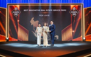 ROX Lease được vinh danh “Công ty Dịch vụ Bất động sản Đổi mới Sáng tạo tốt nhất Đông Nam Á 2025”