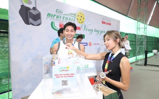 Các nghệ sĩ gửi thiện nguyện toàn bộ số tiền thắng giải Pickleball "Vòng tay yêu thương"