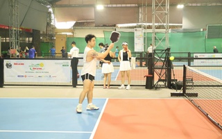 Nghệ sĩ dự giải pickleball: Không áp lực thành tích, đề cao tinh thần tích cực