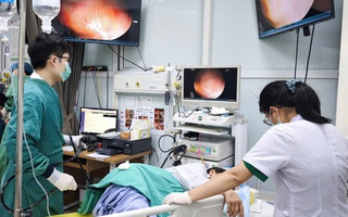 Sụt cân kéo dài vì nhiễm cả ổ giun tóc