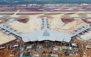 Hình ảnh sân bay Long Thành trước giờ đón chuyến bay đầu tiên 