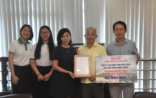 Thêm một đơn vị tích cực ủng hộ Chương trình "Trái tim miền Trung" của Báo Người Lao Động