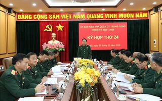 Đại tướng Nguyễn Trọng Nghĩa chủ trì Kỳ họp thứ 24 Ủy ban Kiểm tra Quân ủy Trung ương