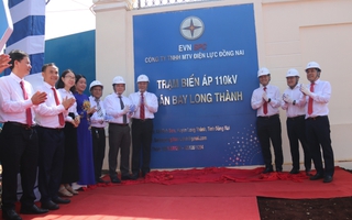 Khánh thành công trình điện 110kV phục vụ sân bay Long Thành