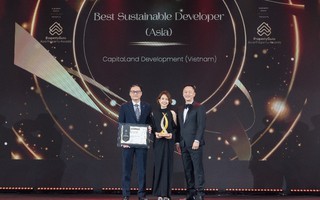 CapitaLand Development đạt giải “Nhà phát triển bất động sản bền vững xuất sắc” 2025