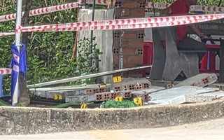 Sập tường căn-tin, 2 học viên thương vong trong khi chờ sát hạch lái xe