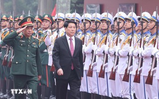 Chủ tịch nước Lương Cường dự Hội nghị Quân chính toàn quân