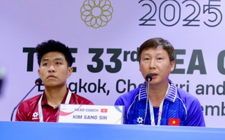 HLV Kim Sang-sik nói gì trước trận chung kết với U22 Thái Lan?