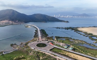 Hợp long cầu Hải Giang kết nối dự án MerryLand Quy Nhơn