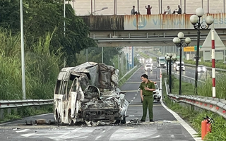 Bệnh viện Chợ Rẫy thông tin về tài xế vụ xe cứu thương tông xe đầu kéo rồi bốc cháy