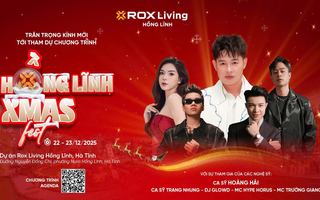 Hồng Lĩnh X’mas Fest - Giáng sinh rộn ràng tại ROX Living Hồng Lĩnh