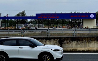 Cận cảnh Điểm dừng xe đầu tiên trên cao tốc Đà Nẵng - Quảng Ngãi