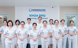 PhenikaaMec phẫu thuật thành công u nang buồng trứng 15 cm
