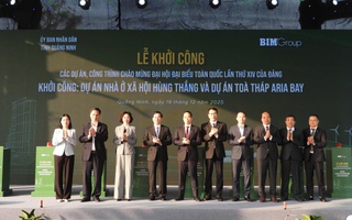 Khởi công 3 dự án gần 10.500 tỉ đồng tại tỉnh Quảng Ninh