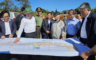 Chủ tịch UBND tỉnh Gia Lai kiểm tra dự án đường Nguyễn Văn Linh