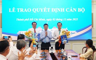 UBND TPHCM điều động, bổ nhiệm nhiều cán bộ