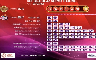 Giải Jackpot 2 của xổ số Vietlott có vé trúng gần 5 tỉ