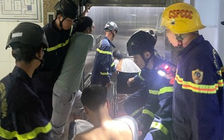 Công an Đà Nẵng cứu 3 người kẹt trong thang máy BV đa khoa Quảng Nam