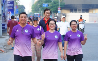 Phường Bến Thành tổ chức giải đi bộ gây quỹ chăm lo người yếu thế