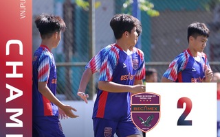 Thắng đội J-League, TP HCM vô địch Giải U13 Việt Nam - Nhật Bản lần VII