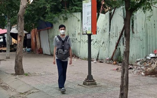 Trạm chờ xe buýt đã thông thoáng