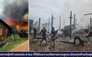 Biên giới Thái Lan - Campuchia tiếp tục giao tranh "nóng" ngay trong ngày họp ASEAN