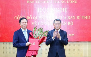 Trợ lý Thủ tướng làm Phó trưởng Ban Tổ chức Trung ương