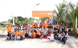 DatVietVAC cùng Quỹ Nam Phương khánh thành cầu Khang Hưng tại Cà Mau