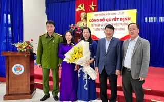 Trường tiểu học từng lùm xùm thực phẩm bẩn ở Đà Lạt có hiệu trưởng mới