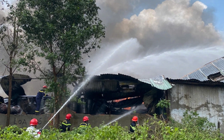 Một đội chữa cháy và cứu nạn cứu hộ ở TPHCM cứu tài sản 200 tỉ đồng cho doanh nghiệp